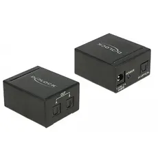 ספליטר אופטי 1- כניסה 2 -יציאה עם חיבור TOSLINK דגם 18766