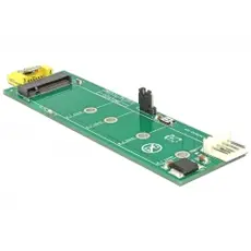 Delock 63917 - Converter SATA pin 8 power Receptacle > M.2 Key B slot