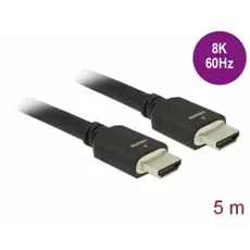 Delock D85296 - High Speed HDMI Cable 48 Gbps 8K 60 Hz 5m