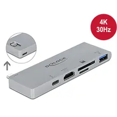 Delock D87745 - Docking Station for MacBook with 4K and PD 3.0