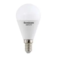 Semicom SE-NG814/DL - LED Light Bulb, G45, 8W, E14, 230V, 6000K, 62471