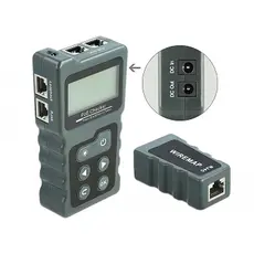 Delock 63110 - LCD Cable Tester RJ45 / PoE / DC