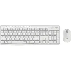 Logitech MK295 - Silent Wireless Keyboard+Mouse Set, White