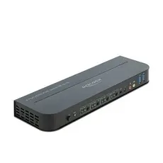 מיתוג HDMI 4K KVM ל- 4 מחשבים משתמש 1 + אודיו+ USB3.0