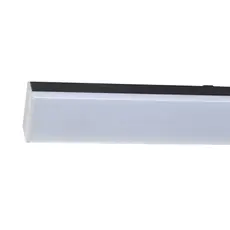 תאורה ליניארית אור חם 120D 75W חלבי שחור