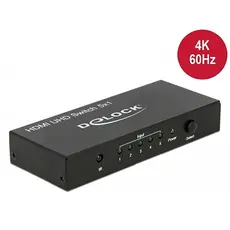 Delock D18685 - HDMI UHD Switch 5xHDMI in >1xHDMI out 4K