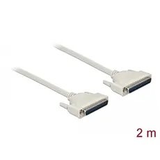 Delock 86879 - Serial Cable D-Sub 37 male to male, 2m