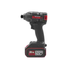 מברגת אימפקט נטענת 20V+זוג סוללות 2A