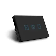 Semicom STW-3GEV1T1/B - Smart Switch, Black