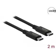 Delock D86980 - USB4™ Cable, 20Gbps, 2m