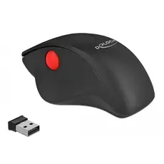 Delock Ergonomic - Wireless Mouse, Black