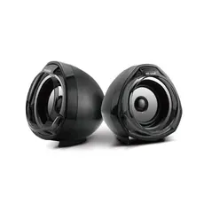 רמקולים למחשב USB 2X5W שחור כסף