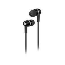 אוזניות כפתור IN-EAR שחור
