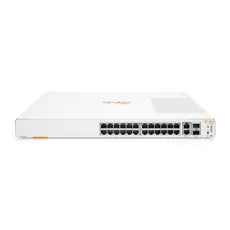 Aruba Instant On 1960 - Network Switch, 24G, 2XGT, 2SFP+, Managed, L2+, Gigabit Ethernet (10/100/1000), 1U, White
