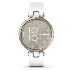 Garmin Lily Sporty - Smart Watch, White/Gold (Silicone Strap)