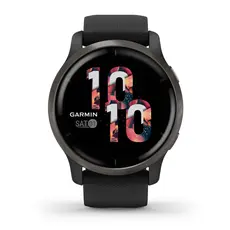 Garmin Venu 2 - Smart Sports Watch, Black Slate