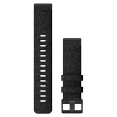 Garmin QuickFit - Strap for Fenix 5/6, ForeRunner 935/945 Smart Watches, (22mm) Black Fiber