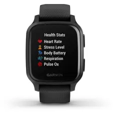 Garmin Venu Sq - Sport Smart Watch, GPS, Black/Slate