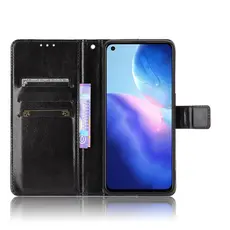 כיסוי מגן ארנק עור - oppo Reno5, כיסוי מגן ארנק עור - oppo Reno5