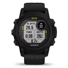 Garmin Descent G1 Solar - Smart Sports Watch with Dive Computer, Black