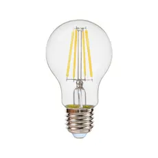 פילמנט לדימור 8W A60 שקוף-אור צהוב