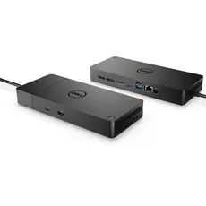 DELL WD19S - Wired Dock Station, 180W, USB 3.2 Gen 2 (3.1 Gen 2), Type-C, Black