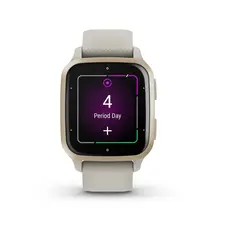 Garmin Venu Sq2 Music - Smart Sports Watch Cream Gold - Gray Band