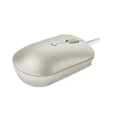 Lenovo 540 - Mouse, Wired, Ambidextrous, Optical, 2400 DPI, Sand