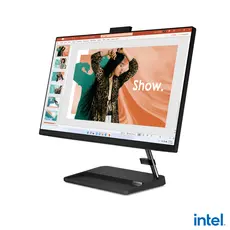 Lenovo IdeaCentre 3 F0GH00FXIV - 23.8", I5-1240P, 16GB, 512GB SSD, DOS, Black