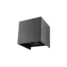 Semicom SM-LD6B/10WW - Wall Lamp, 2xW, IP54, Warm Light