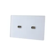 Semicom ST-USB212/W - Dual 5V USB Charging Socket