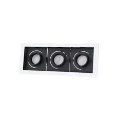 Megaman MQTL5001-LED15X3/WW - Recessed Spotlight, 3X15W, 30X12, Warm Light