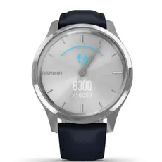 שעון חכם Vivomove Luxe, Silver-Blue, Leather