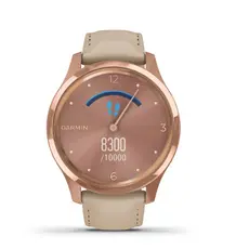 שעון חכם Vivomove Luxe, Rose Gold-Beige, Leather