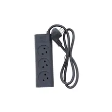 Semicom SW-MS3-1M/BK - Multi-Socket Cable, 3U, 1m,