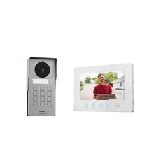 קיט אינטרקום ME1 עם מסך "7 וקודן- לבן