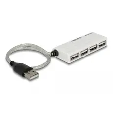 Delock 87445 - USB 2.0 External Hub, 4 Port