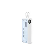 מטען נייד 10000mAh 22.5W עם צג וכבל מובנה