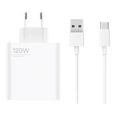 Xiaomi 120W Charging Combo (Type-A) Smartphone White USB Indoor