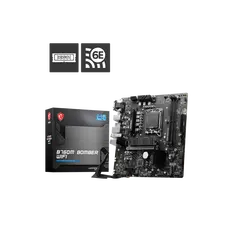 MSI B760M BOMBER WIFI - Motherboard, Intel® Core™ 14th/13th/12th Gen, LGA 1700, mATX, Black, 1YR