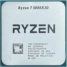 AMD Ryzen 7 5800X3D - CPU, 3.4GHz, 8-Cores, 16-Threads, 96MB, L3, Tray