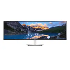 DELL UltraSharp U4924DW - 49" Monitor, 5K Ultra HD, LED, IPS, Black, Silver