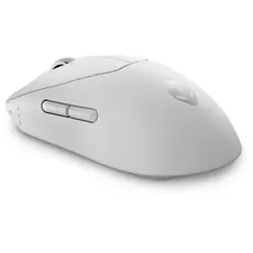 Dell Alienware Pro - Wireless Gaming Mouse, Ambidextrous, RF Wireless + USB Type-C, Optical, 26000DPI, White