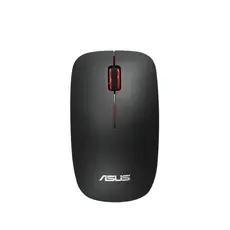 ASUS WT300 - Mouse, Office, Ambidextrous, RF Wireless, Optical, 1600DPI, Black+Red