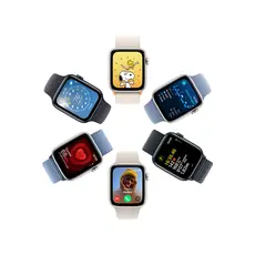 Apple Watch SE (2022) - Smartwatch, GPS + Cellular, 44mm, Aluminium Case with Sport Loop