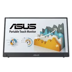 ASUS ZenScreen MB16AHT - 15.6" Monitor, Full HD, Touchscreen, IPS, LED, Black