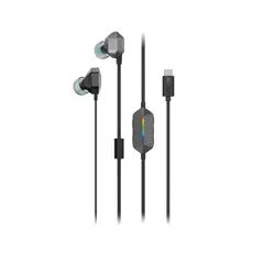 Lenovo Legion E510 - Headphones, Wired, In-ear, Gaming, USB Type-C, Grey