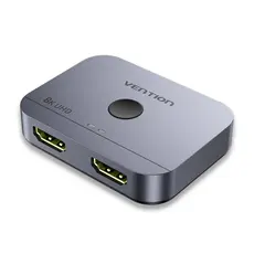 Vention AKPH - HDMI 2.0 Switcher, 8K, 2-Port, Bi-Directional, Grey