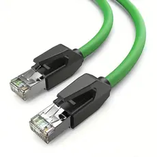 Vention IBPGAH - CAT6a SFTP Cable, Industrial Flexible Patch, 0.2M, Green