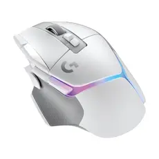 Logitech G G502 x Plus - Gaming Mouse, Right-hand, Bluetooth, Laser, 25600 DPI, White